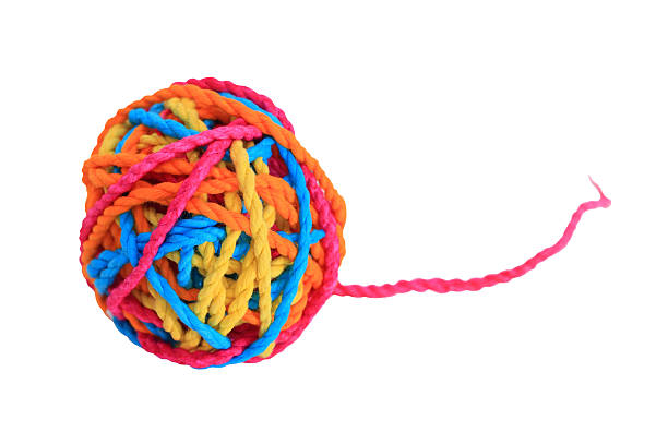 istock full color rope roll isolated on white background. 525018658