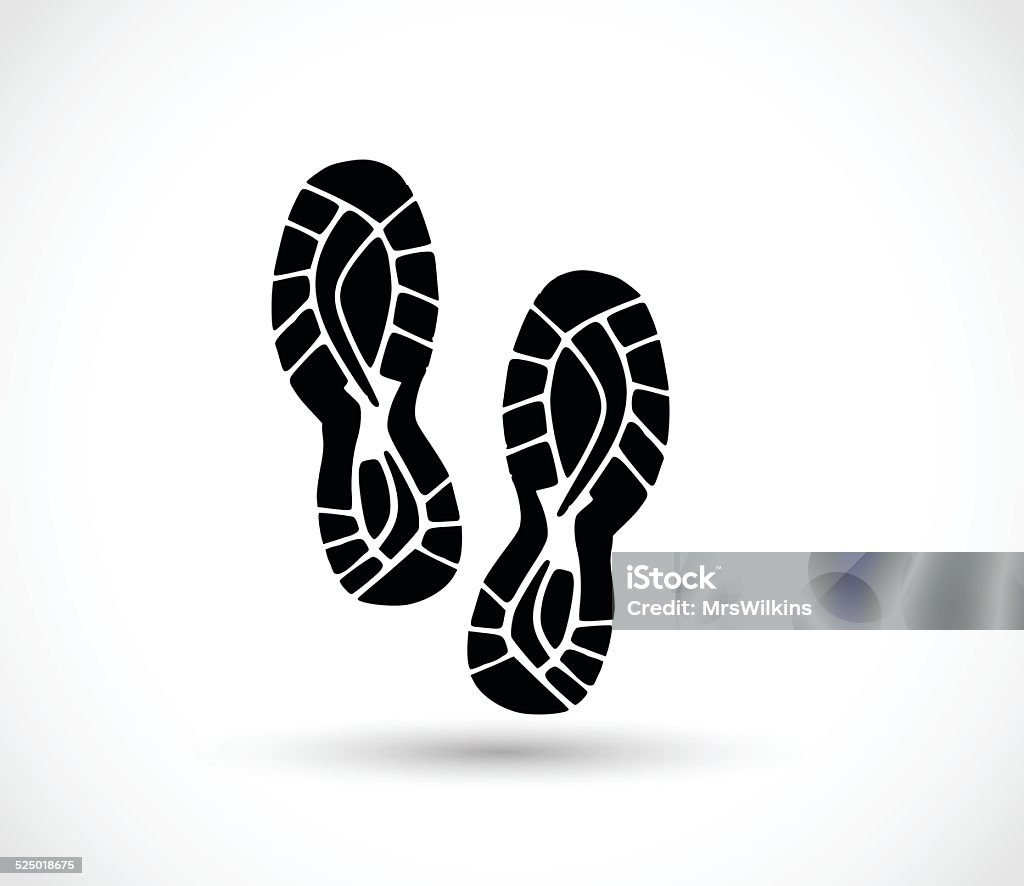 Sport shoe print vector Sports Shoe stock vector