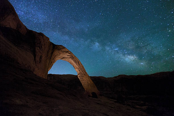 istock Milky Way over Corona Arch 525019760