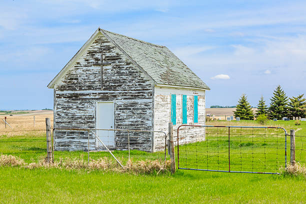 istock Old Country Church 525019897