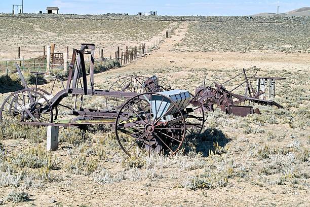 istock Antique Farm Equipment 525021309