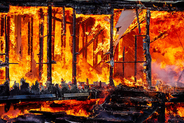 Abandoned Building Fire Department Burn