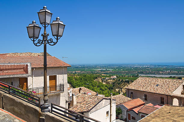 istock Panoramic view of Rocca Imperiale. Calabria. Italy. 525022021