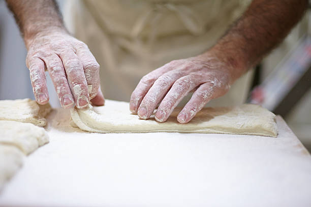 istock closeup of hands kneading bread 525022643