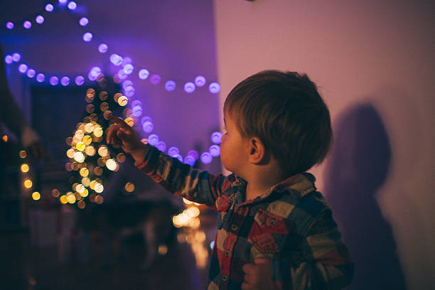 istock Shine of a Christmas lights 525023837