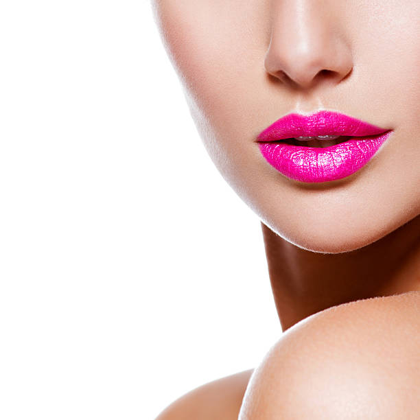 Woman's face close up