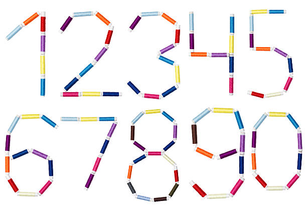 istock all  number made of spool sewing thread 525026730