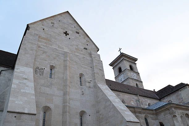 Alba Iulia Saint Michael Christian Cathedral stock photo