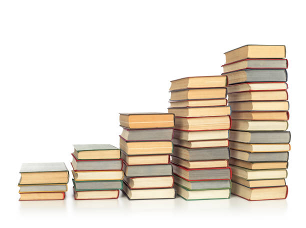 istock Stairs from the stacks of books 525031172