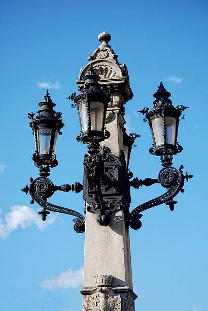 istock Old lamp in Frankfurt on the Main 525032016