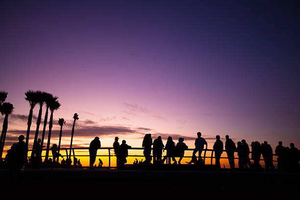istock Venice Beach Skate Park Sunset 525038327