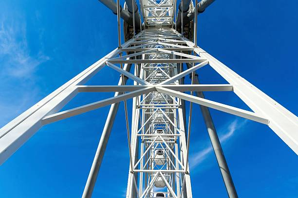 istock abstract design of a ferris wheel against the sky 525040018