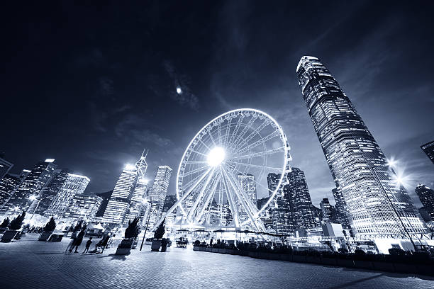 istock Observation Wheel, Hong Kong 525041298