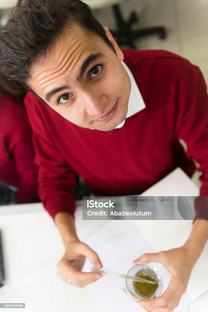 Luftbild von Male türkischen Student, Gymnasium und Universität Istanbul - Lizenzfrei 25-29 Jahre Stock-Foto