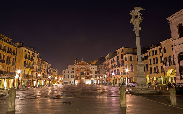 istock Padua - Piazza dei Signori square at night. 525043461