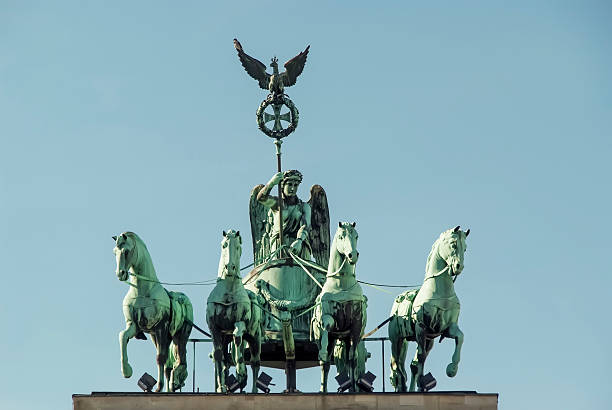 istock Brandenburg gate in Berlin, Germany 525044029