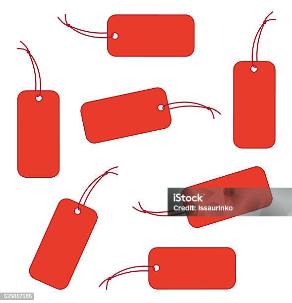 Simple Red Label Red Labels Stock Illustration - Download Image Now - Arts Culture and ...