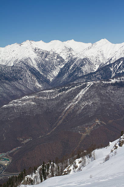istock The mountains in Krasnaya Polyana, Russia 525057603