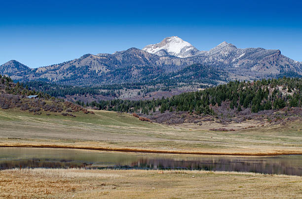 istock mountain reflect in the swamp 525058829
