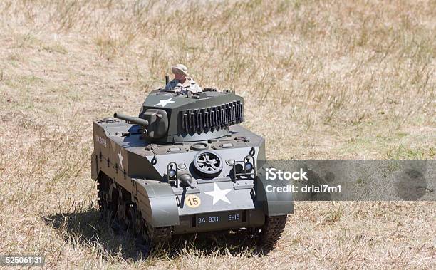 Remote Control Tank Stock Photo - Download Image Now - Armored Tank, Conflict, Grass