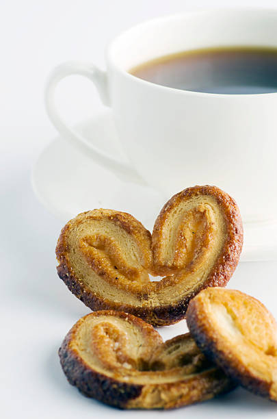 istock Cup of tea with cookies 525061355