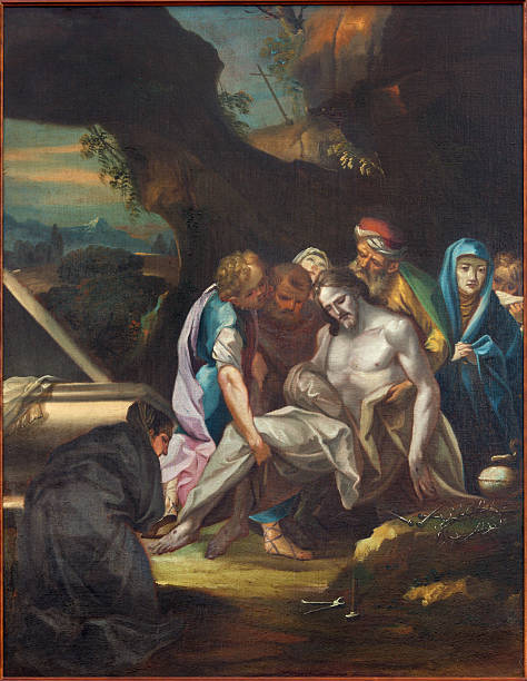istock Padua -  The Burial of Jesus scene 525061455