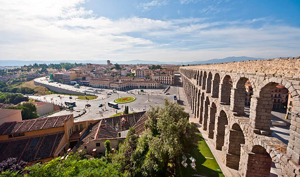 istock Aqueduct of Segovia 525071551
