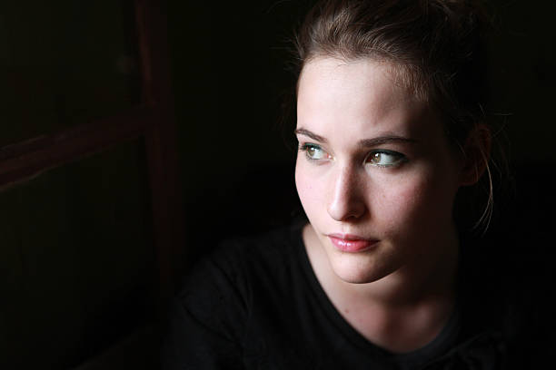 istock Serious beautiful woman 525072293