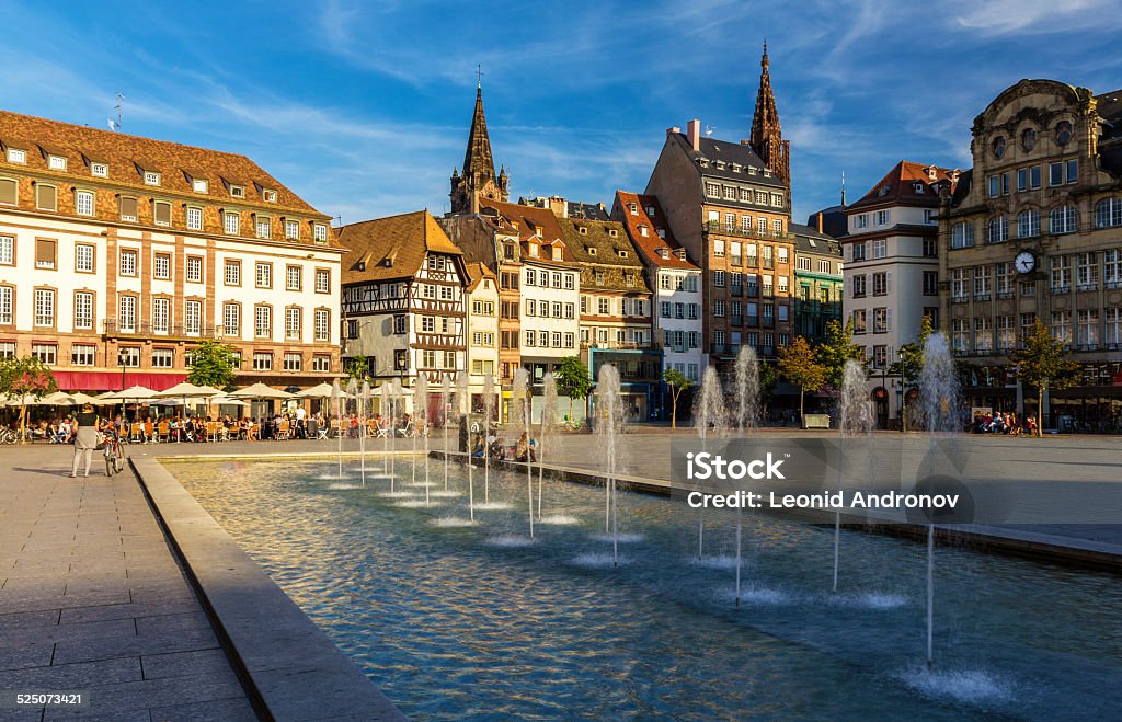 Place Kleber in Strasbourg - Alsace, France Strasbourg Stock Photo