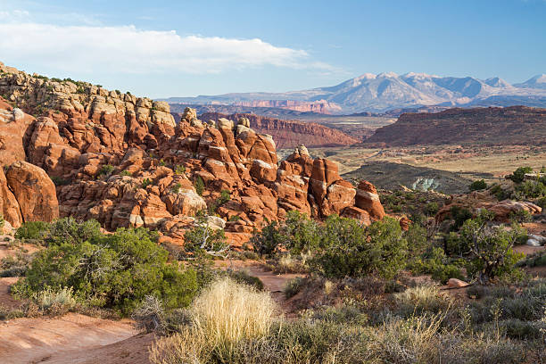 istock Fiery Furnace in Arches National Park 525074325