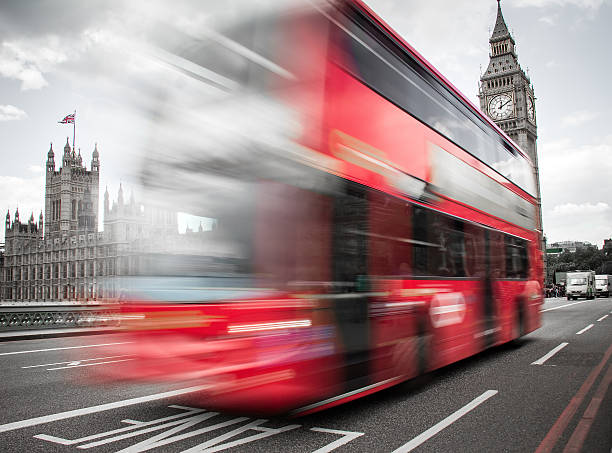 istock Red Bus crossing Westminster Bridge 525076101