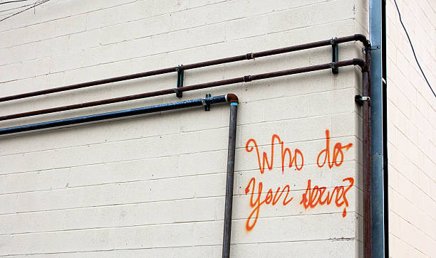 istock Grafitti with the scribbled words 