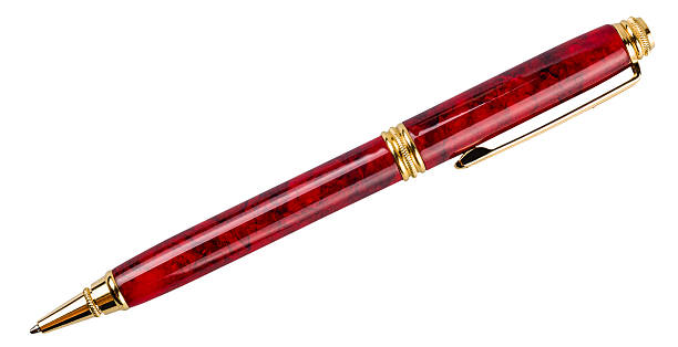 istock gold ballpoint isolated on white background 525079085
