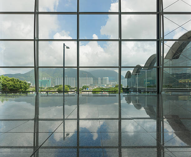 istock Hong Kong Airport hall 525105421