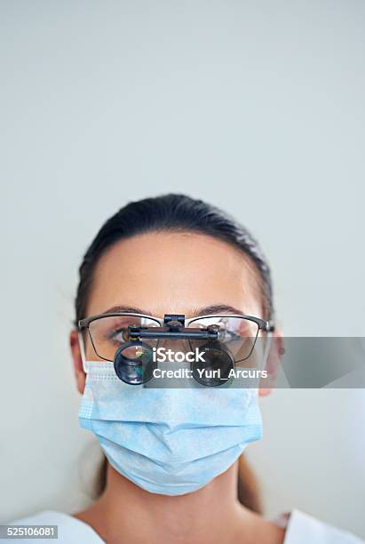 Lets Take A Closer Look Stock Photo - Download Image Now - Loupe, Dental Equipment, Dental Health