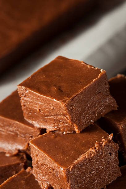 istock Homemade Dark Chocolate Fudge 525107117
