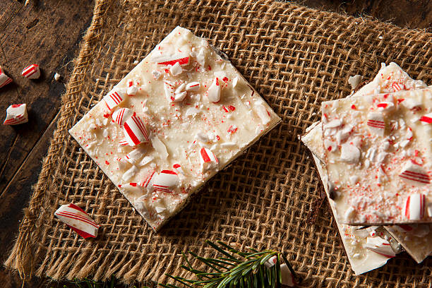 istock Homemade Holiday Peppermint Bark 525109633