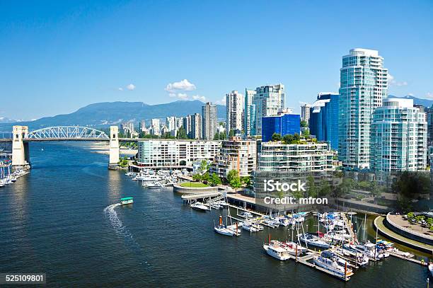 Beautiful View Of Vancouver British Columbia Canada Stock Photo - Download Image Now