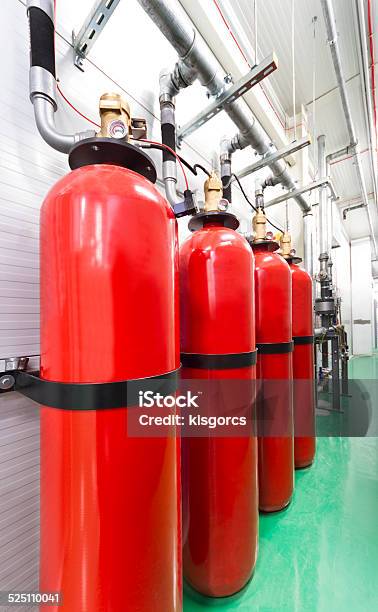 Extinguishers Stock Photo - Download Image Now - Domination, Fire - Natural Phenomenon, Air Duct