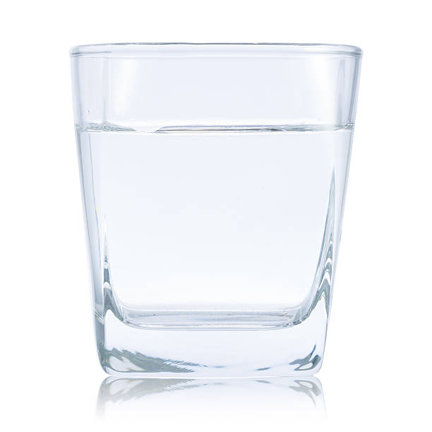 istock water glass for whiskey 525120257