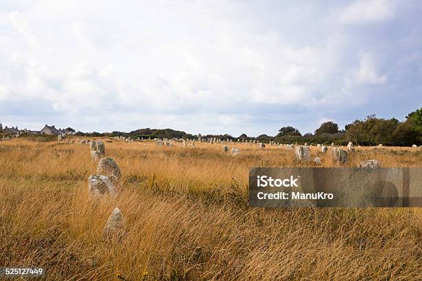 Intriguing Standing Stones At Carnac In Brittany Northwestern France Stock Photo - Download Image Now
