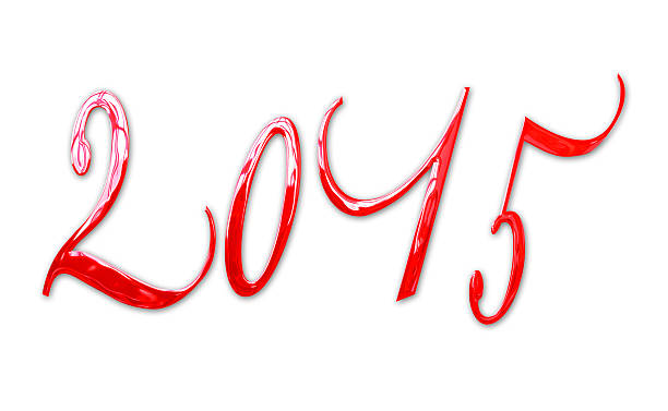 istock 2015, elegant shiny 3D red metal letters 525138567