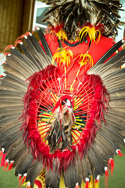istock Clothing of a Native American Indian 525139059