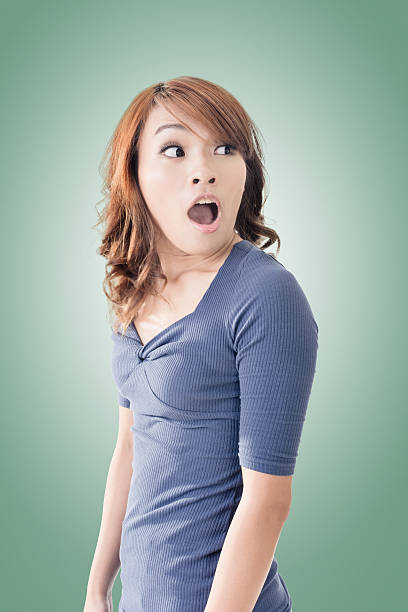 istock Surprised Asian woman 525140053