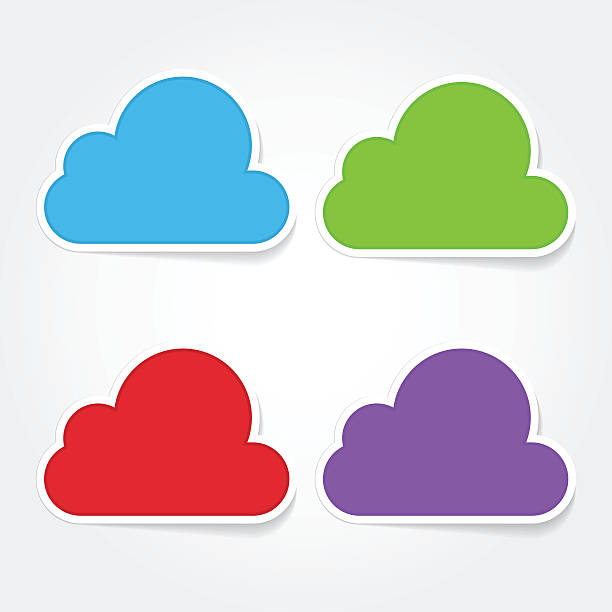 30+ Cloud Icon On Red Keyboard Button Illustrations, Royalty-Free ...