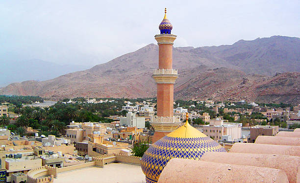 skyline z nizwa, oman - nizwa zdjęcia i obrazy z banku zdjęć