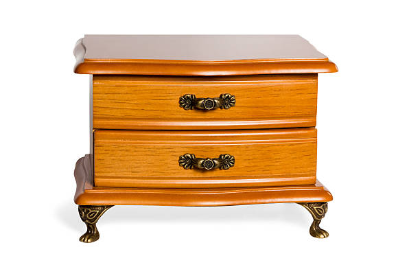 istock Retro chest of drawers for clothes 525172909