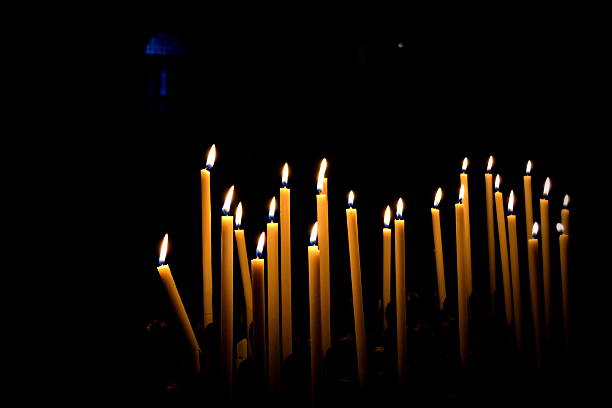 istock Wishes, Confessions, Hopes, Love...Single flame many ways... 525174669