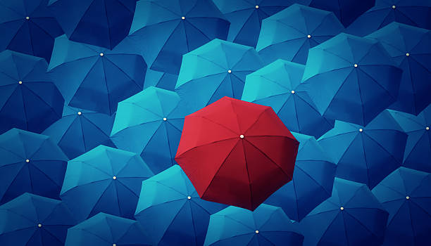 istock Umbrella, leader, unique, boss, individuality, original, special. 525179295