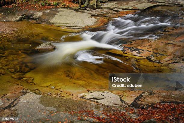 River Cascade In Mountain Forrest Stock Photo - Download Image Now - Autumn, Beauty, Beauty In Nature